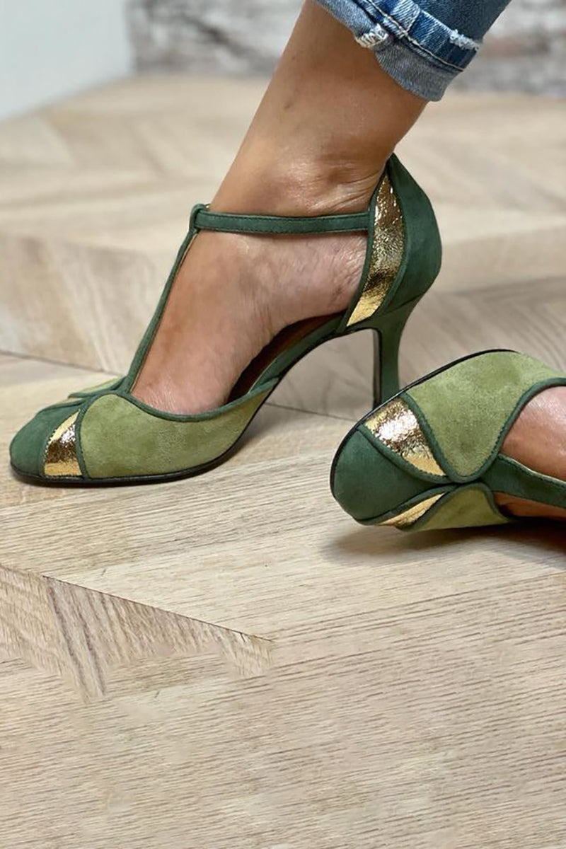 Taviana T-Strap Heel